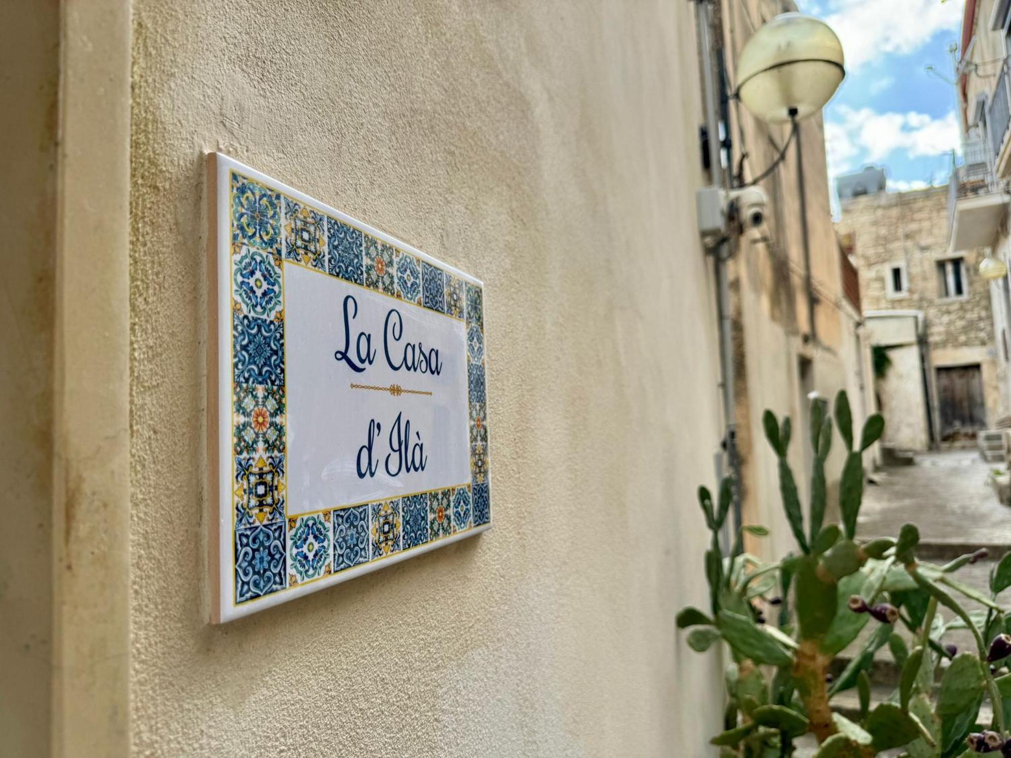 La Casa D'Ila Vila Modica Exterior foto